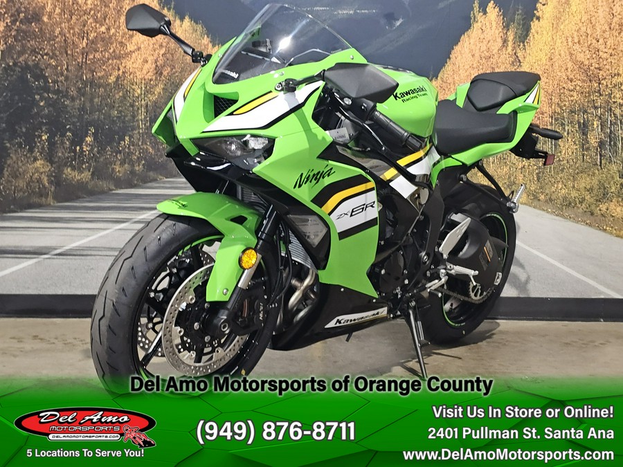 2025 Kawasaki NINJA ZX-6R KRT EDITION