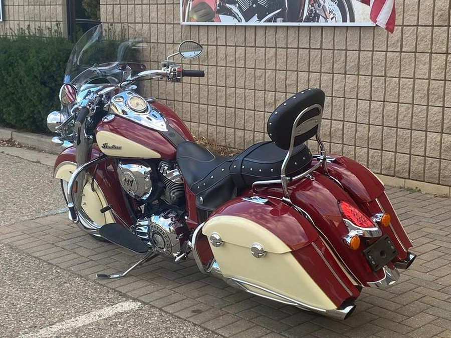 2015 Indian Motorcycle® Chief® Vintage Indian Red / Ivory Cream