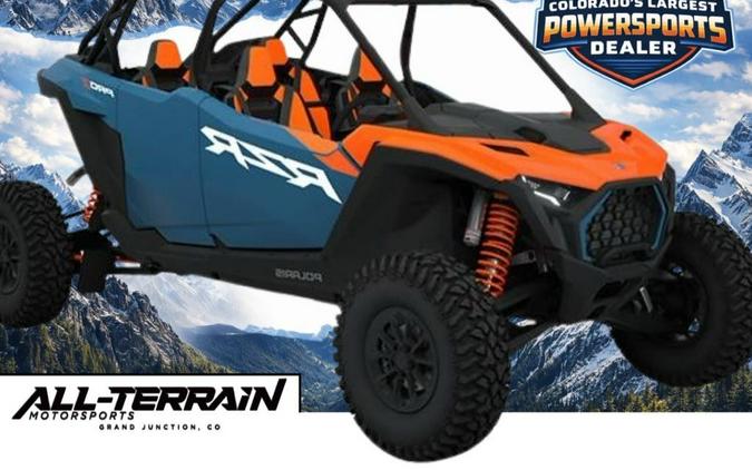 2025 Polaris RZR Pro S 4 Premium - Orange Burst / Zenith Blue