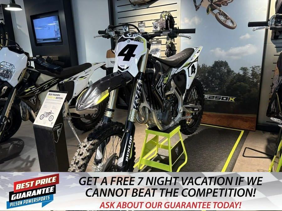 2025 Triumph TF 450-RC Edition