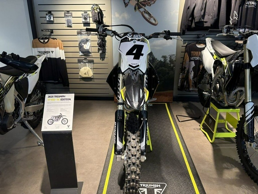 2025 Triumph TF 450-RC Edition
