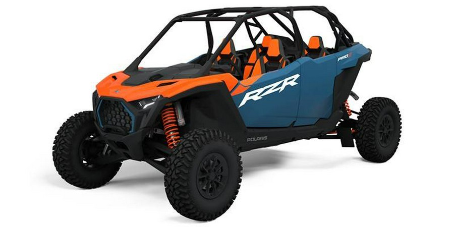 2025 Polaris RZR Pro S 4 Premium - Orange Burst / Zenith Blue