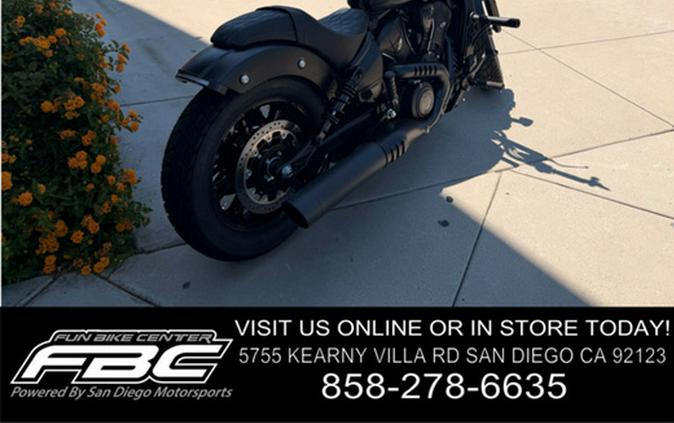 2026 Indian Scout Bobber Limited +Tech Black Smoke