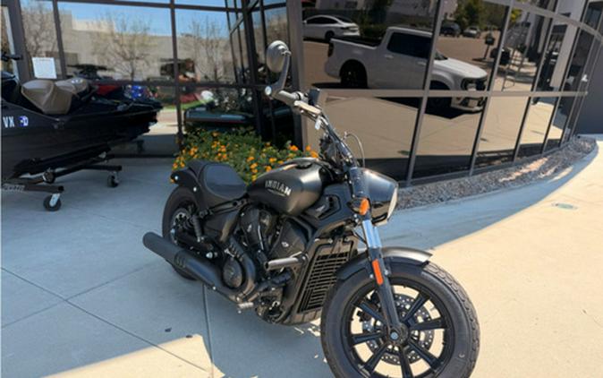 2026 Indian Scout Bobber Limited +Tech Black Smoke