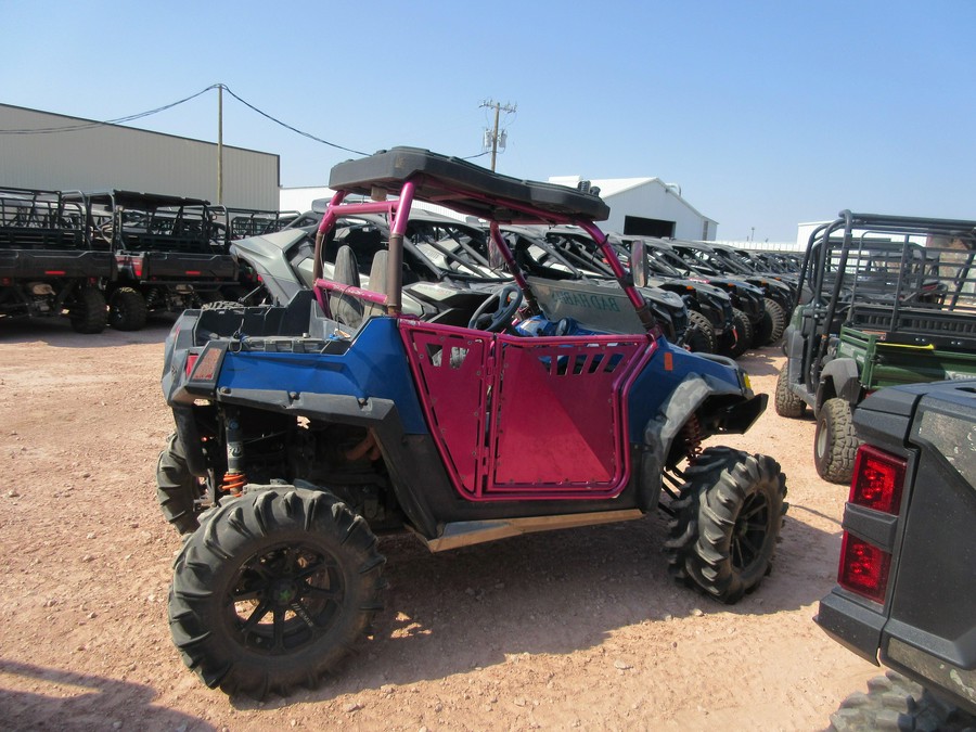 2013 POLARIS RZR S BLUE FIRE ORANCE