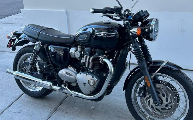 2022 Triumph Bonneville T120 Jet Black