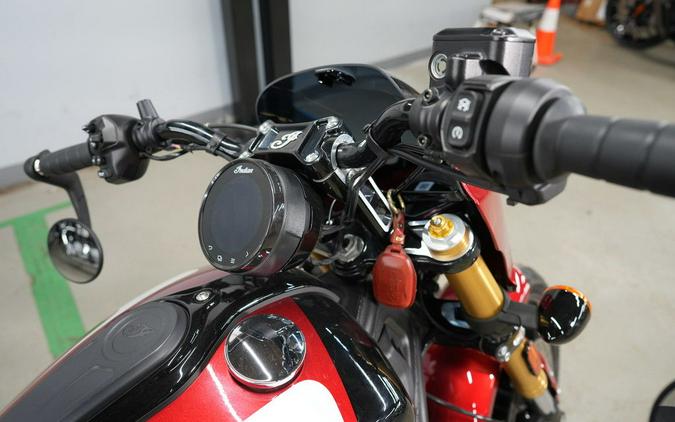 2025 Indian Motorcycle® 101 Scout® Sunset Red Metallic with Graphics