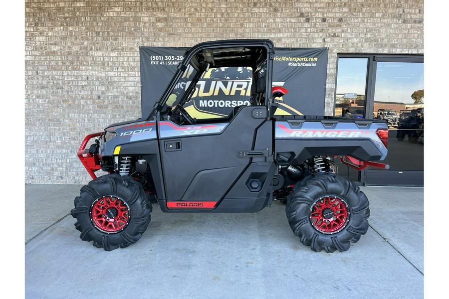 2022 Polaris RANGER XP 1000 High Lifter Edition Stealth Gray