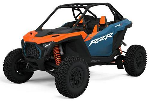 2025 Polaris RZR Pro S Premium- Orange Burst / Zenith Blue