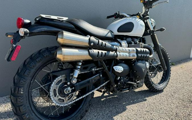 2019 Triumph Street Scrambler Fusion White