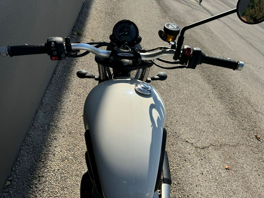 2019 Triumph Street Scrambler Fusion White