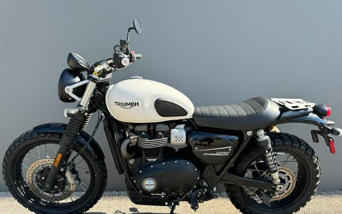 2019 Triumph Street Scrambler Fusion White