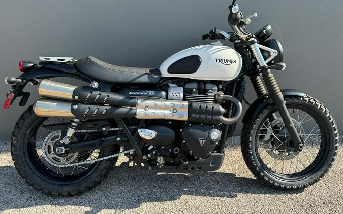 2019 Triumph Street Scrambler Fusion White