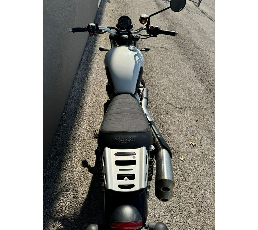 2019 Triumph Street Scrambler Fusion White