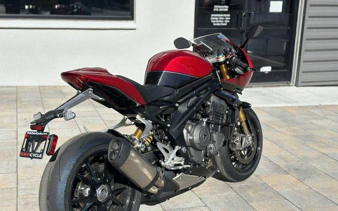 2022 Triumph Speed Triple 1200 RR Red Hopper Storm Grey