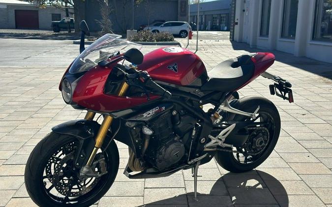 2022 Triumph Speed Triple 1200 RR Red Hopper Storm Grey