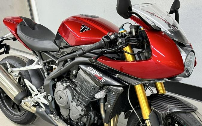 2022 Triumph Speed Triple 1200 RR Red Hopper Storm Grey