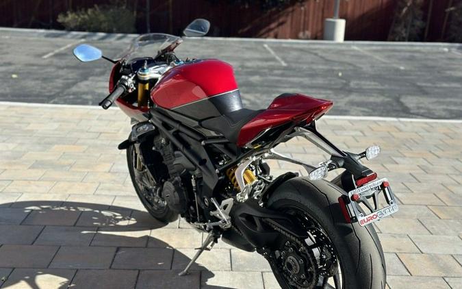 2022 Triumph Speed Triple 1200 RR Red Hopper Storm Grey