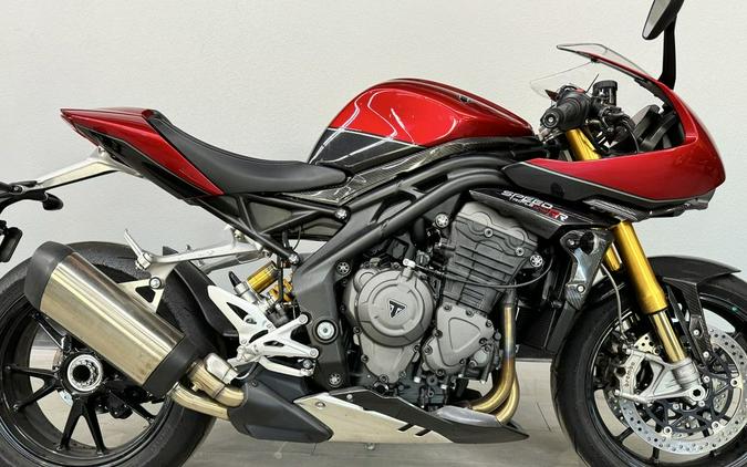 2022 Triumph Speed Triple 1200 RR Red Hopper Storm Grey