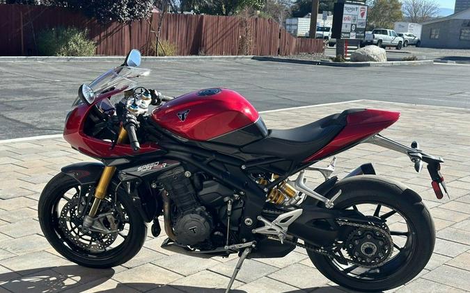 2022 Triumph Speed Triple 1200 RR Red Hopper Storm Grey