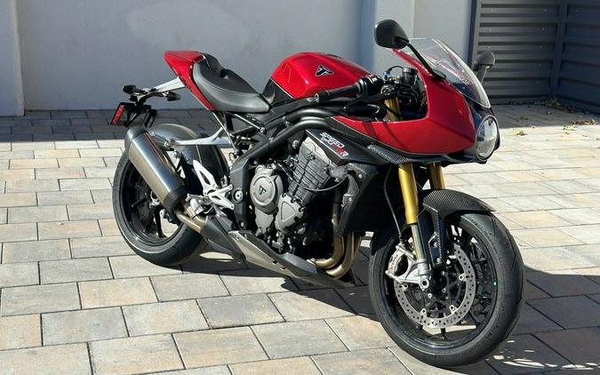 2022 Triumph Speed Triple 1200 RR Red Hopper Storm Grey