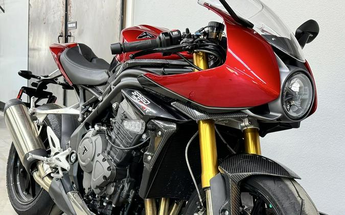 2022 Triumph Speed Triple 1200 RR Red Hopper Storm Grey