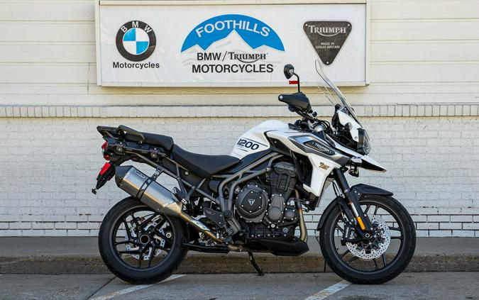 2019 Triumph Tiger 1200 XRT Crystal White