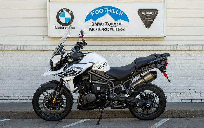 2019 Triumph Tiger 1200 XRT Crystal White