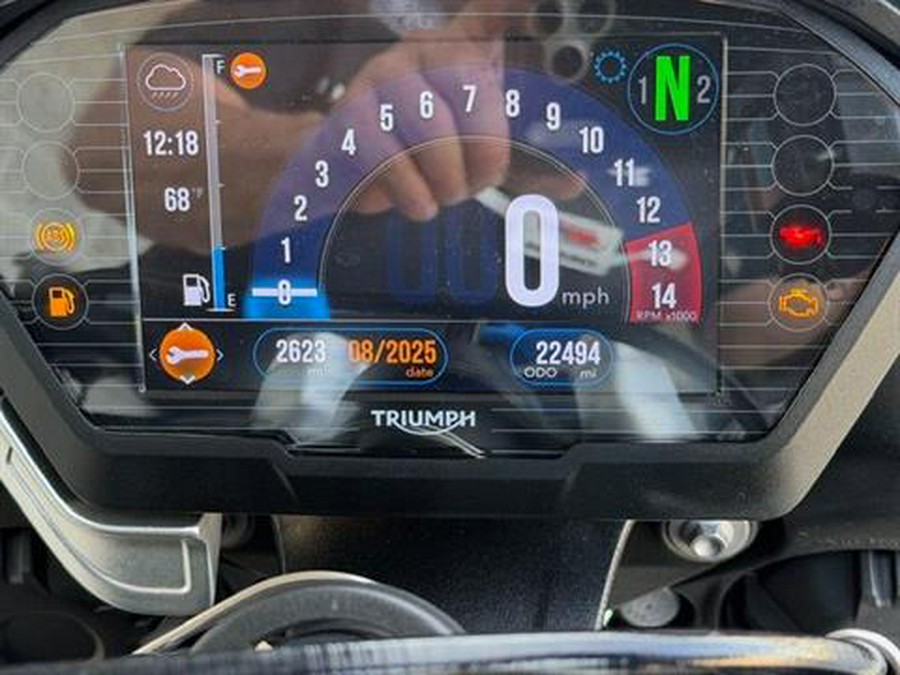 2018 Triumph Street Triple R LRH