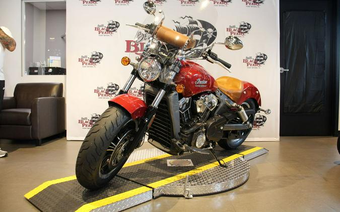 2016 Indian Motorcycle® SCOUT, 1200, INDIAN RED ABS, 49S