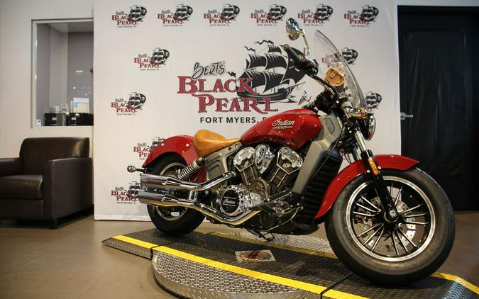 2016 Indian Motorcycle® SCOUT, 1200, INDIAN RED ABS, 49S
