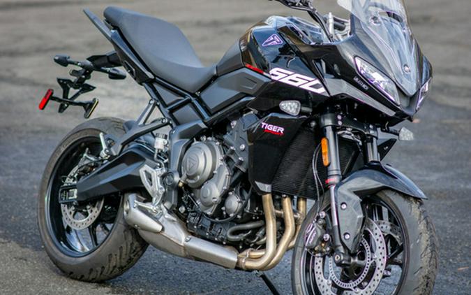 2025 Triumph Tiger Sport 660 Sapphire Black