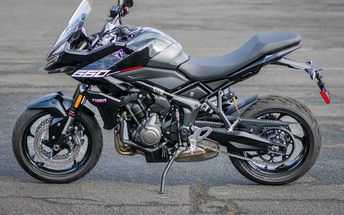 2025 Triumph Tiger Sport 660 Sapphire Black