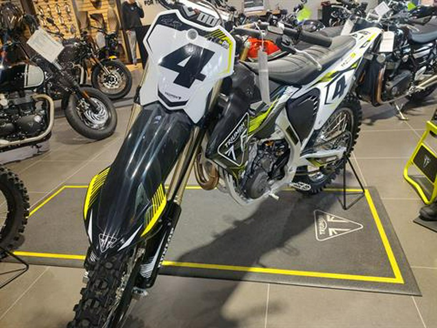 2025 Triumph TF 450-RC Edition