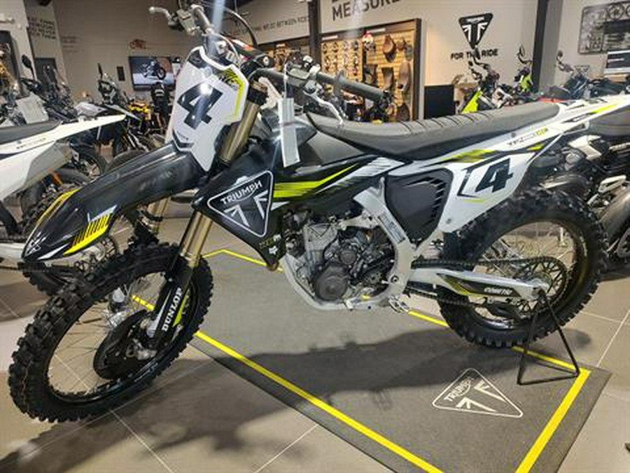2025 Triumph TF 450-RC Edition