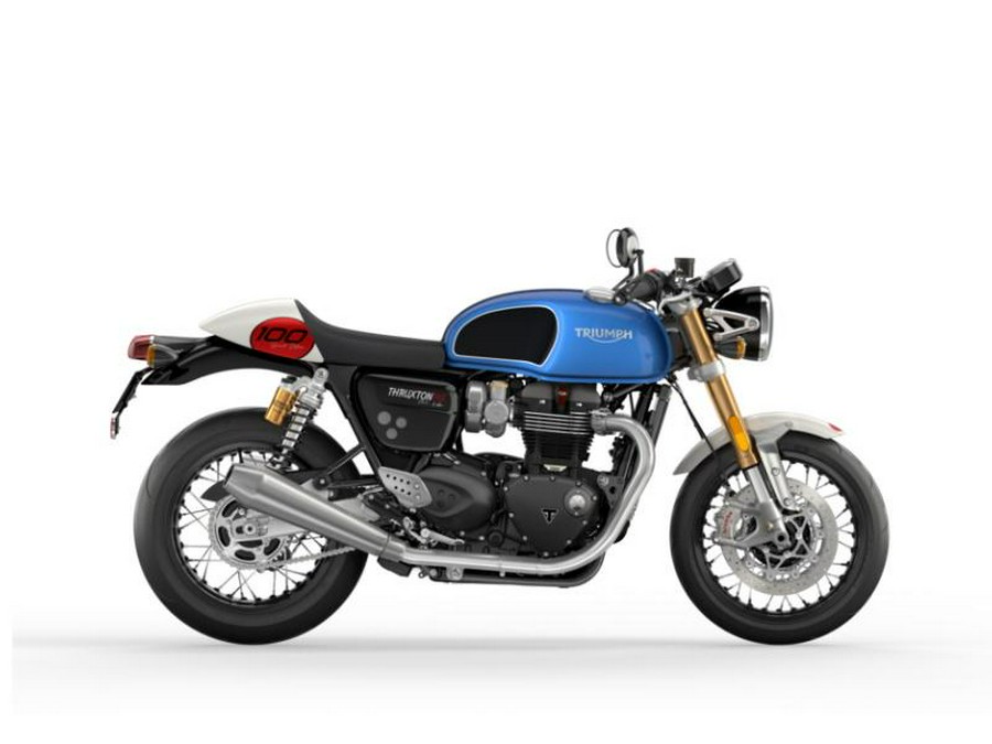 2022 Triumph Thruxton RS Ton Up Aegean Blue / Fusion White