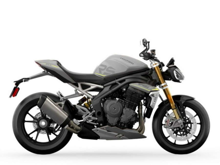 2023 Triumph Speed Triple 1200 RS Matte Silver Ice