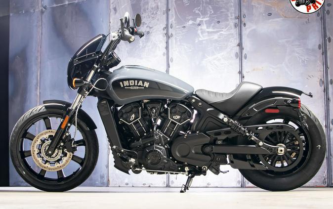 2024 Indian Motorcycle® Scout® Rogue ABS Stealth Gray with Graphics