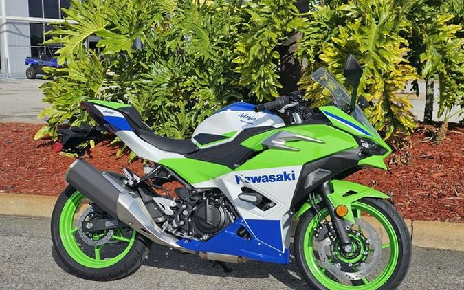 2024 Kawasaki Ninja 500 SE 40th Anniversary Edition ABS