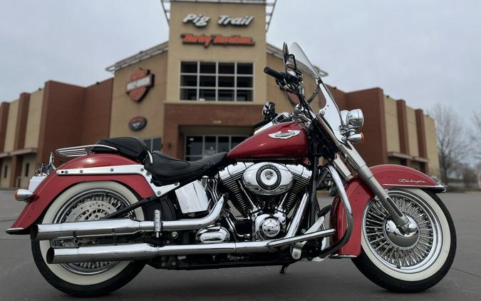 2012 Harley-Davidson® FLSTN Softail Deluxe 103 EMBR RED SUNGLOW 022482