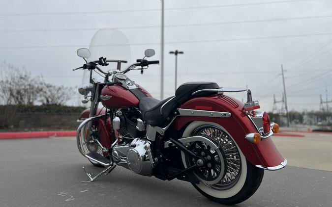 2012 Harley-Davidson® FLSTN Softail Deluxe 103 EMBR RED SUNGLOW 022482