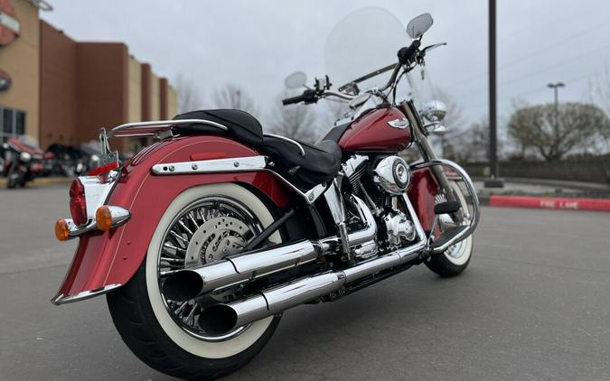 2012 Harley-Davidson® FLSTN Softail Deluxe 103 EMBR RED SUNGLOW 022482