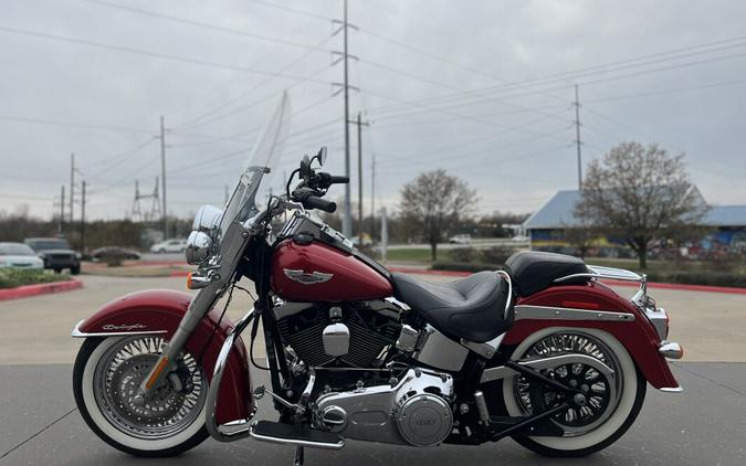 2012 Harley-Davidson® FLSTN Softail Deluxe 103 EMBR RED SUNGLOW 022482