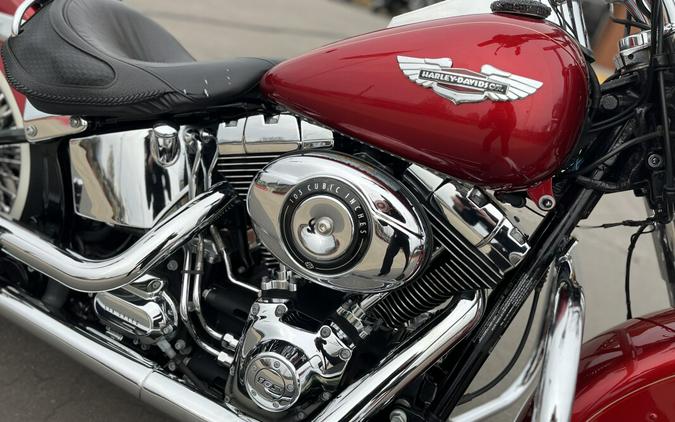 2012 Harley-Davidson® FLSTN Softail Deluxe 103 EMBR RED SUNGLOW 022482