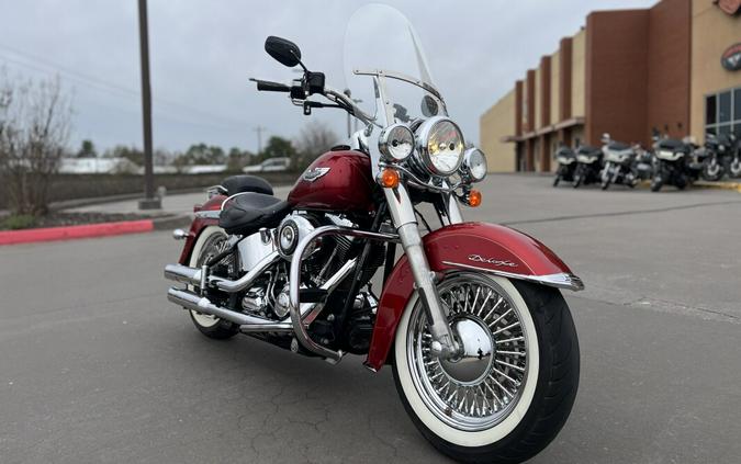 2012 Harley-Davidson® FLSTN Softail Deluxe 103 EMBR RED SUNGLOW 022482