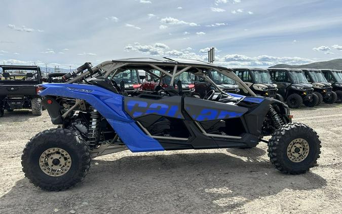 2024 Can-Am® Maverick X3 MAX X rs Turbo RR with Smart-Shox Dazzling Blue & Carbon Black