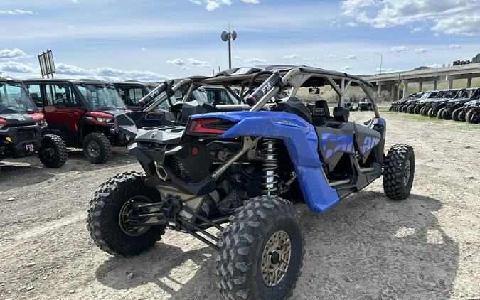 2024 Can-Am® Maverick X3 MAX X rs Turbo RR with Smart-Shox Dazzling Blue & Carbon Black