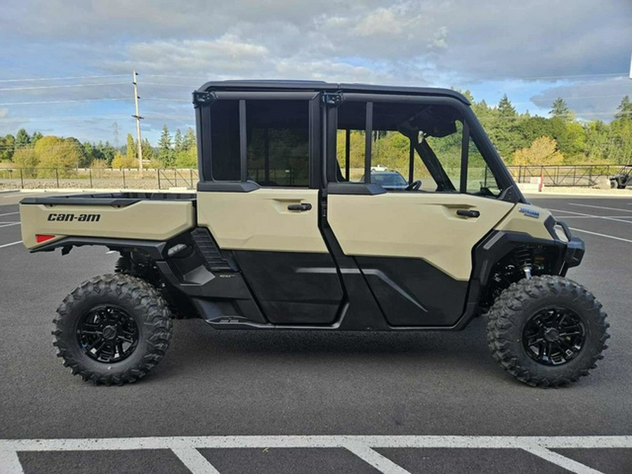 2026 Can-Am Defender MAX Limited HD11 Desert Tan & Carbon Blac