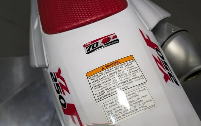 2026 Yamaha YZ 250 70th Anniversary Edition