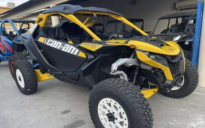 2024 Can-Am® Maverick R X RS with Smart-Shox Carbon Black & Neo Yellow